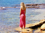 Inka Wide Leg Pant in Watermelon