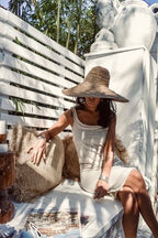 Inka Midi Dress in White