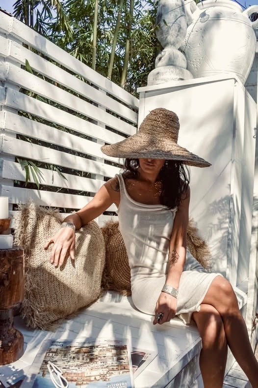 Inka Midi Dress in White
