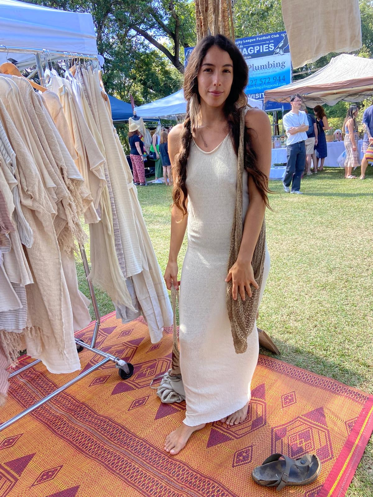 Ipanema Dress in Natural