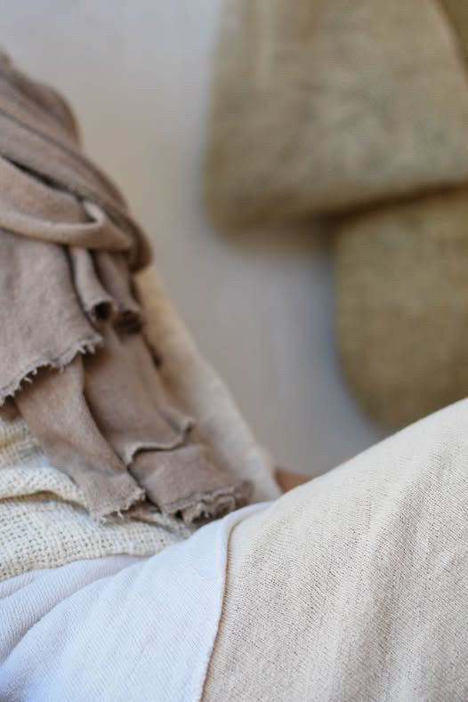 The Shrug in Natural Hemp