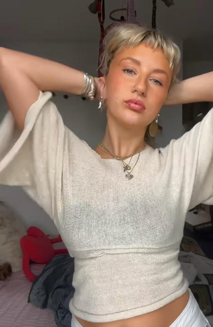 The Osaka Top in Natural White
