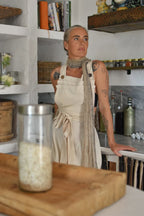 The Amish Dress in Natural White