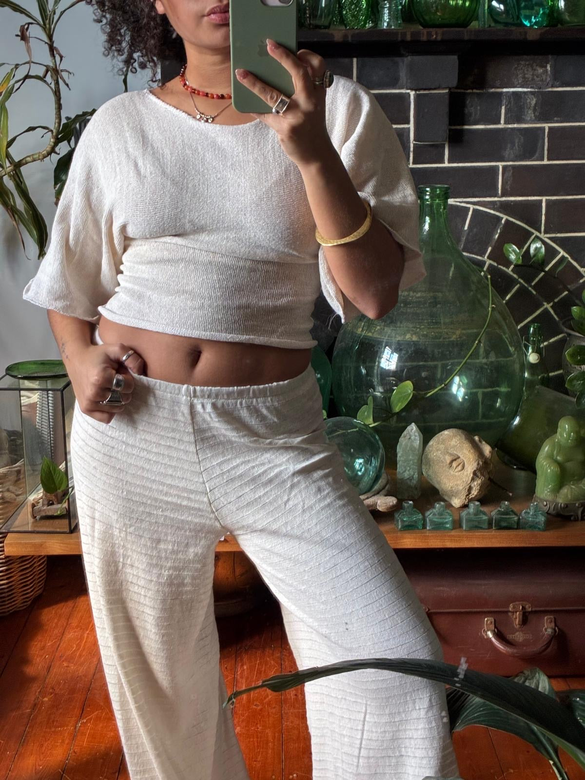 The Osaka Top in Natural White