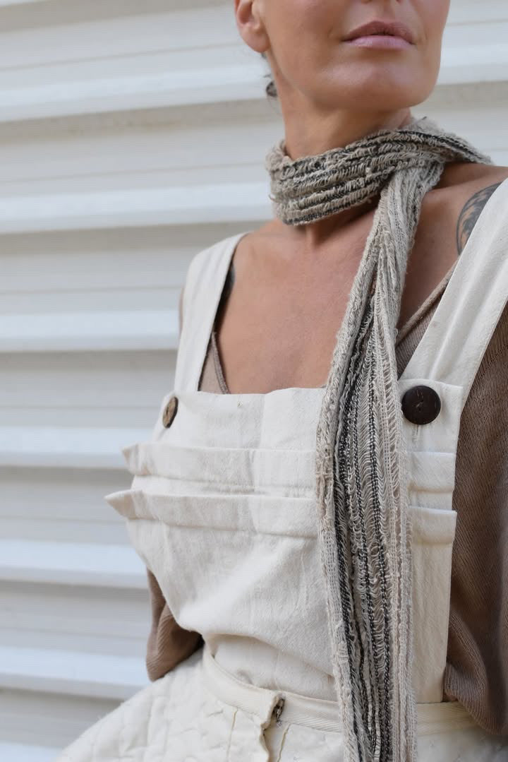 The Amish Dress in Natural White