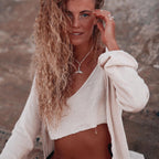 Ipanema Crop Singlet in White