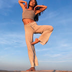 Beach Pant in Sheer White