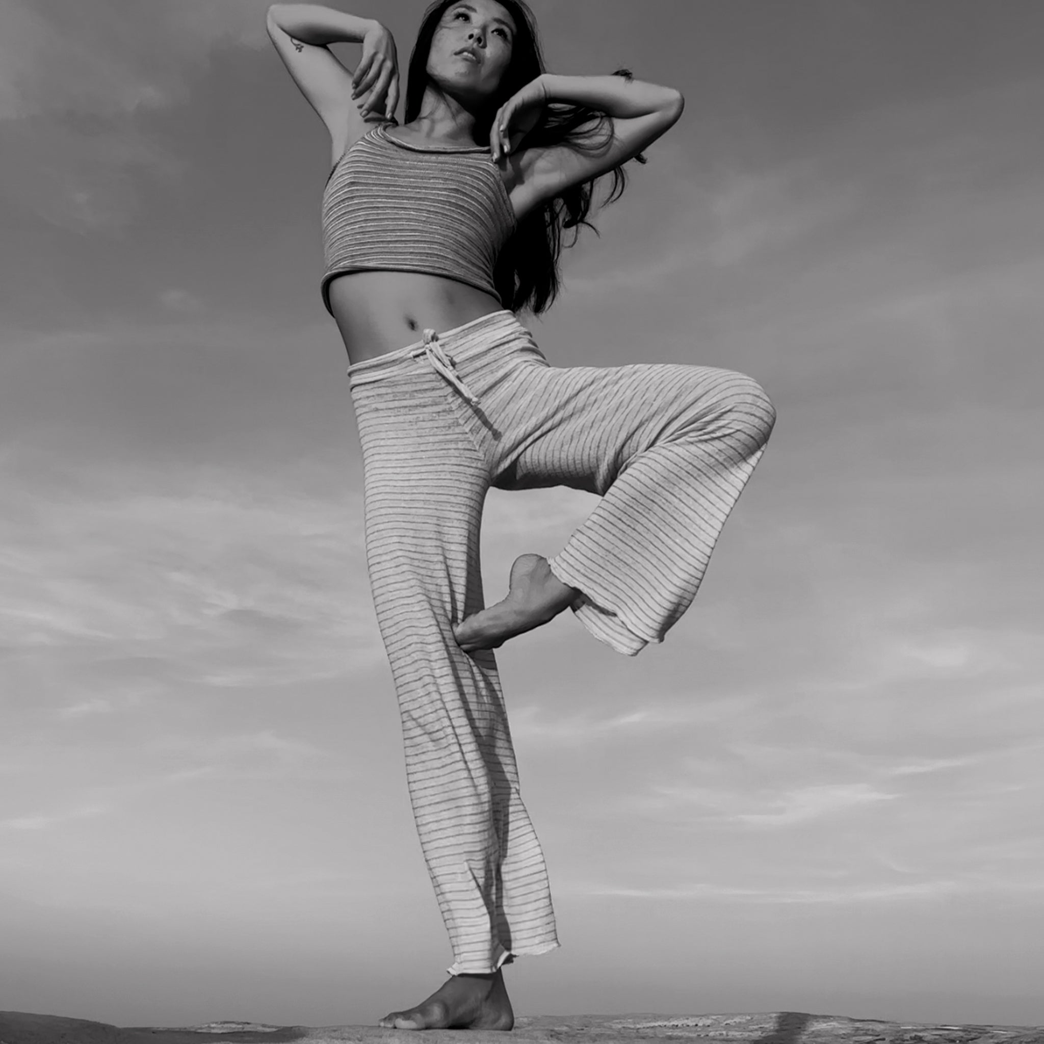 Beach Pant - Sheer White