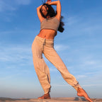 Beach Pant in Sheer White