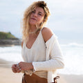Ipanema Singlet in White Natural