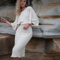 Long Osaka Dress in White