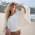 The Shrug in White Natural
