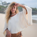 The Shrug in White Natural