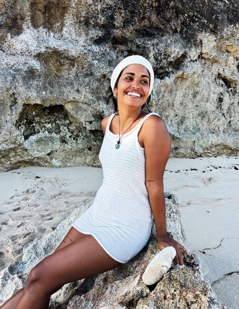Inka Mini Dress in White