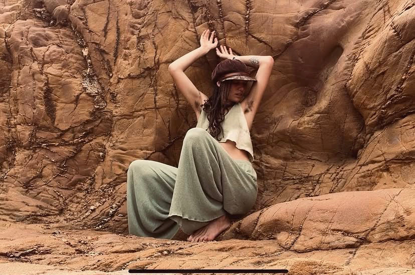 Inka Wide Leg Pant - Sage
