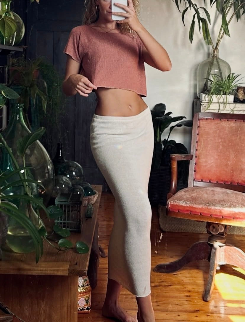 Maxi Skirt in White