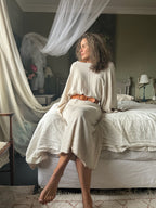 Long Osaka Dress in White