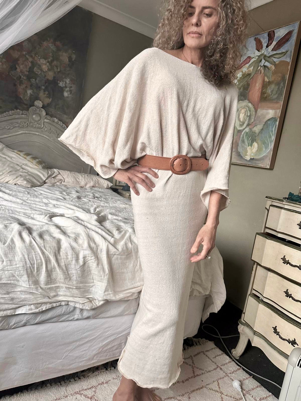 Long Osaka Dress in White