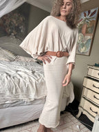 Long Osaka Dress in White