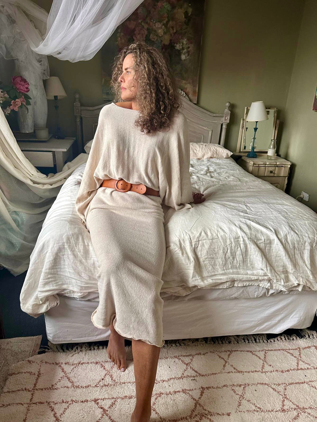 Long Osaka Dress in White