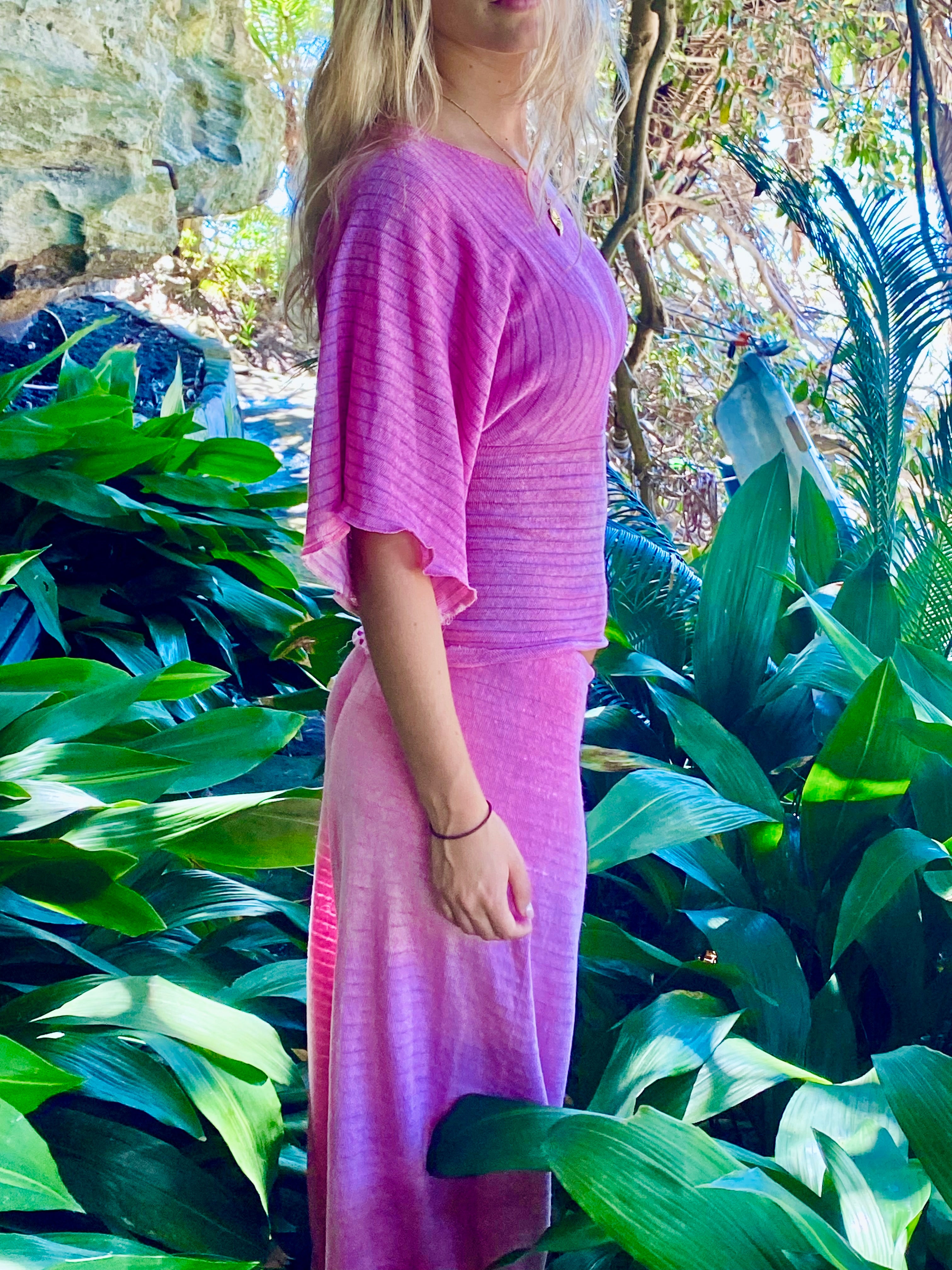 Osaka Top in Petal Pink
