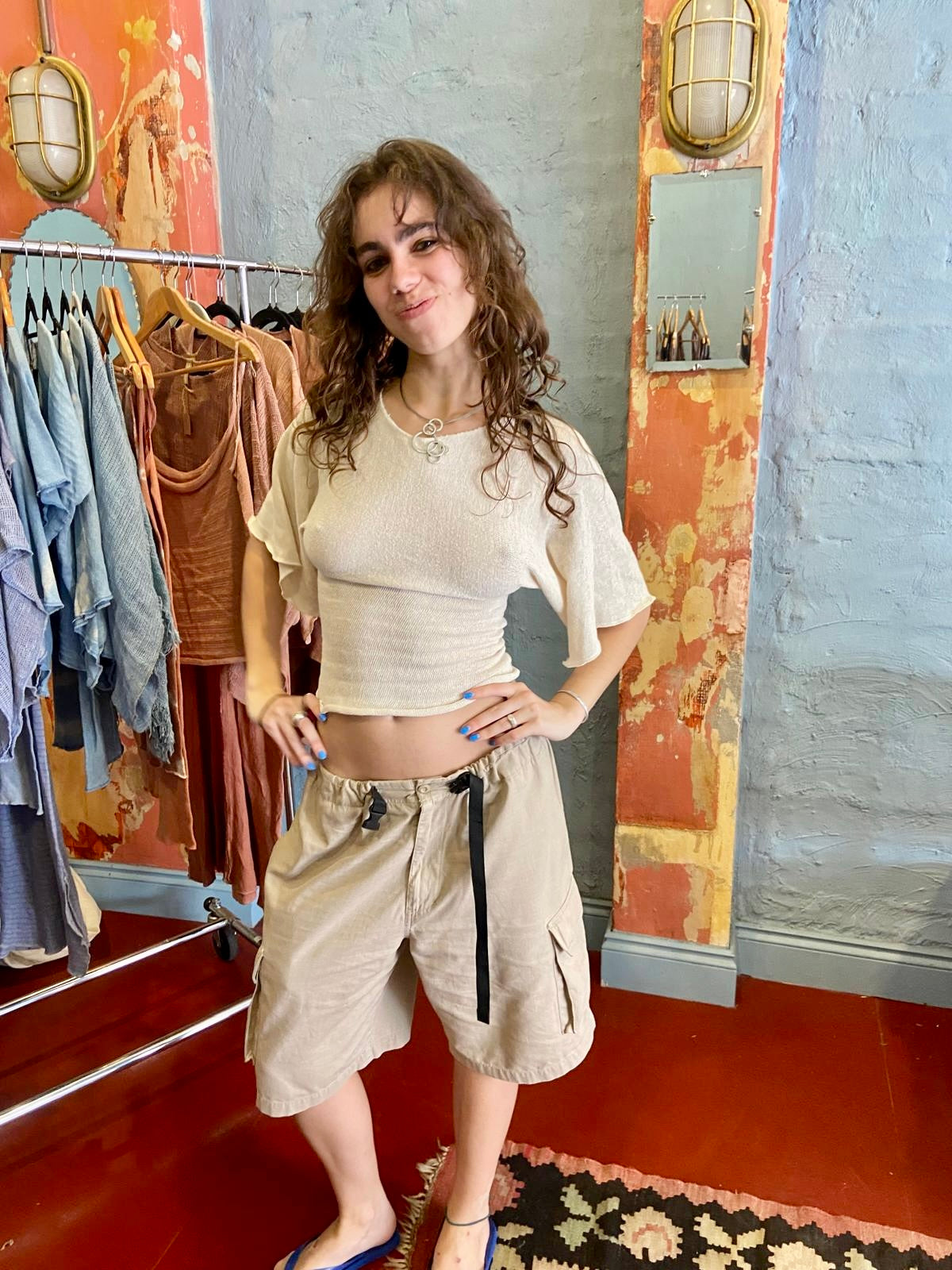 The Osaka Top in Natural White