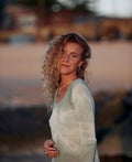 Rumi Top in Green Tie Dye