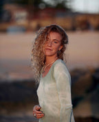 Rumi Top in Green Tie Dye