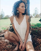 Ipanema Mini Dress - Natural
