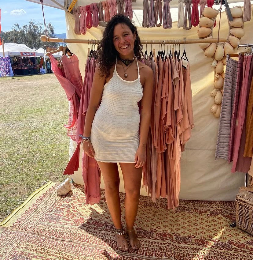 Inka Mini Dress in White