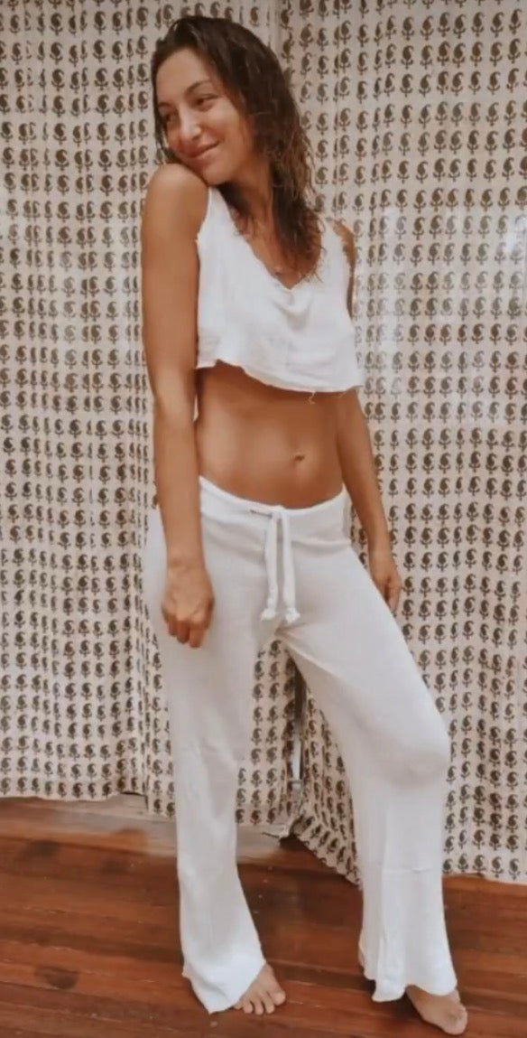 Beach Pant in White