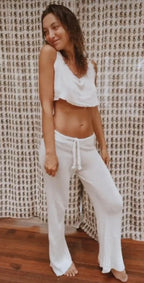 Beach Pant in White