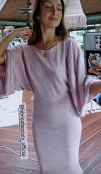 The Osaka Maxi Dress in Pink