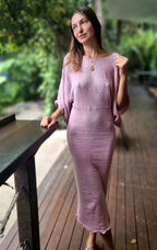 The Osaka Maxi Dress in Pink