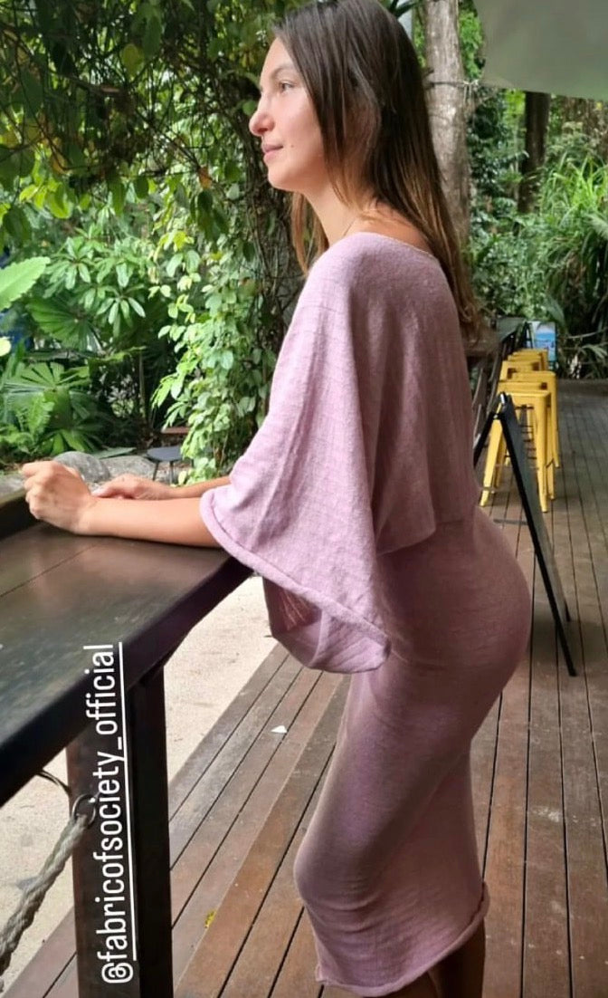 The Osaka Maxi Dress in Pink