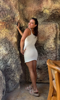 Load image into Gallery viewer, Inka Mini Dress - White
