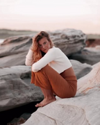 Inka Wide Leg Pant in Ochre