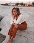 Inka Wide Leg Pant in Ochre