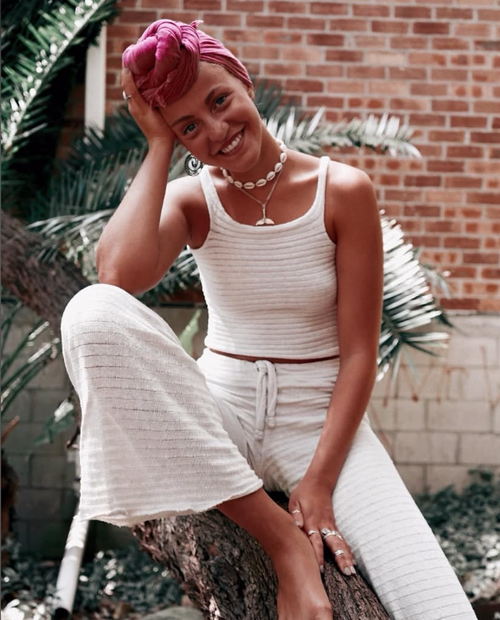 Beach Pant in White