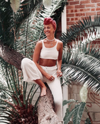 Beach Pant in White