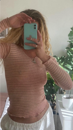 Nami Long Sleeve Top in Pink