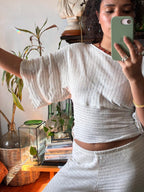 Osaka Top in White