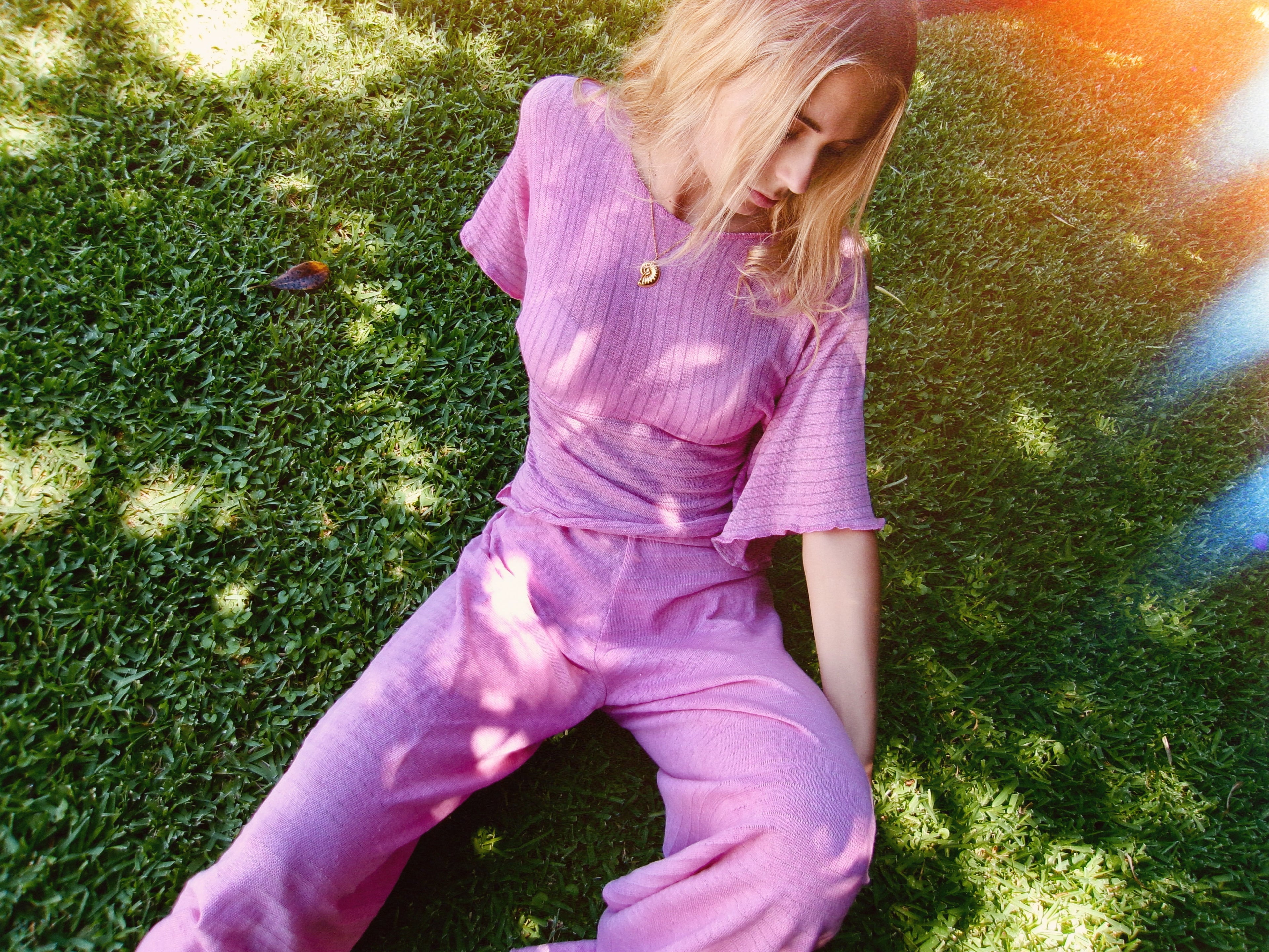 Osaka Top in Petal Pink