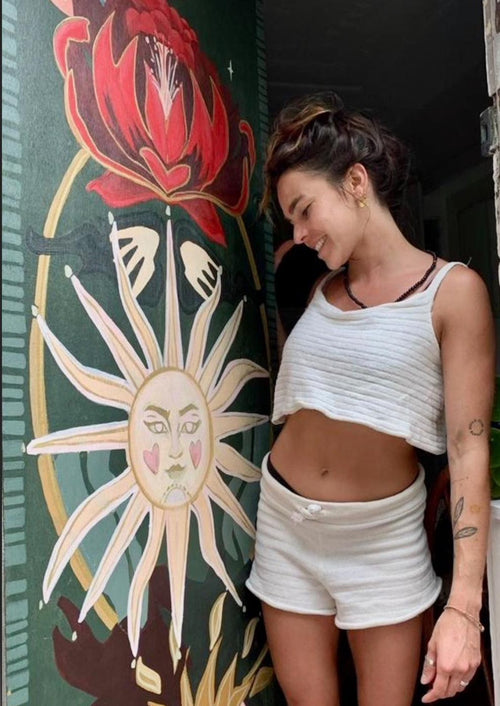 Bronte Shorts in White