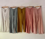 Beach Pant in Orange Sheer Stripe