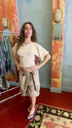 The Osaka Top in Natural White